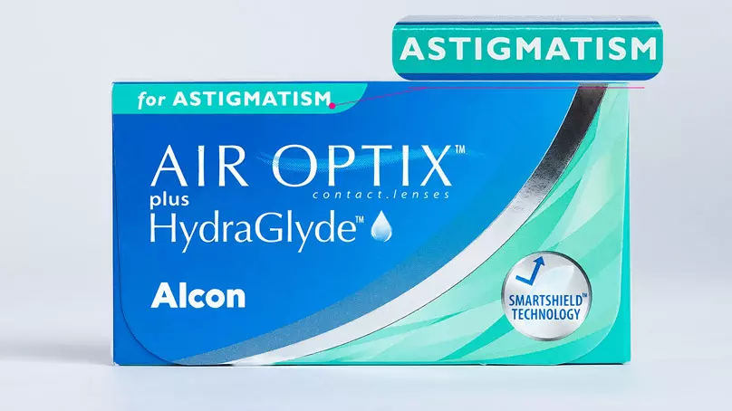цена Контактные линзы AIR OPTIX plus HydraGlyde For Astigmatism (3 линзы)
