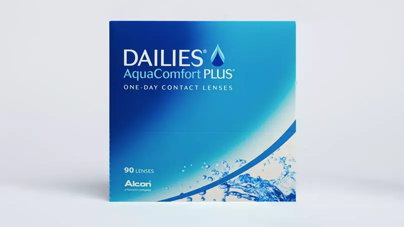 Контактные линзы Dailies AquaComfort Plus (90 линз)
