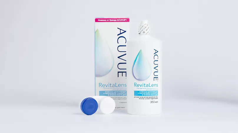 Раствор ACUVUE RevitaLens (360 мл + контейнер)