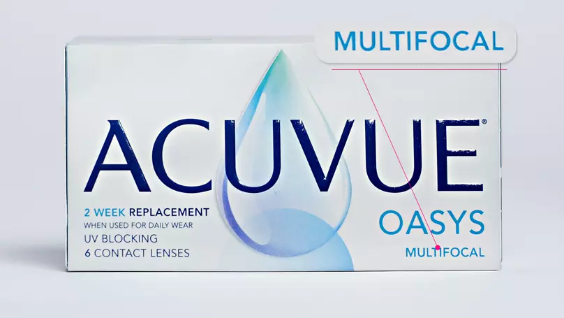 acuvue оазис линзы контактные 8 4 9 50 6 шт Контактные линзы ACUVUE OASYS MULTIFOCAL (6 линз)
