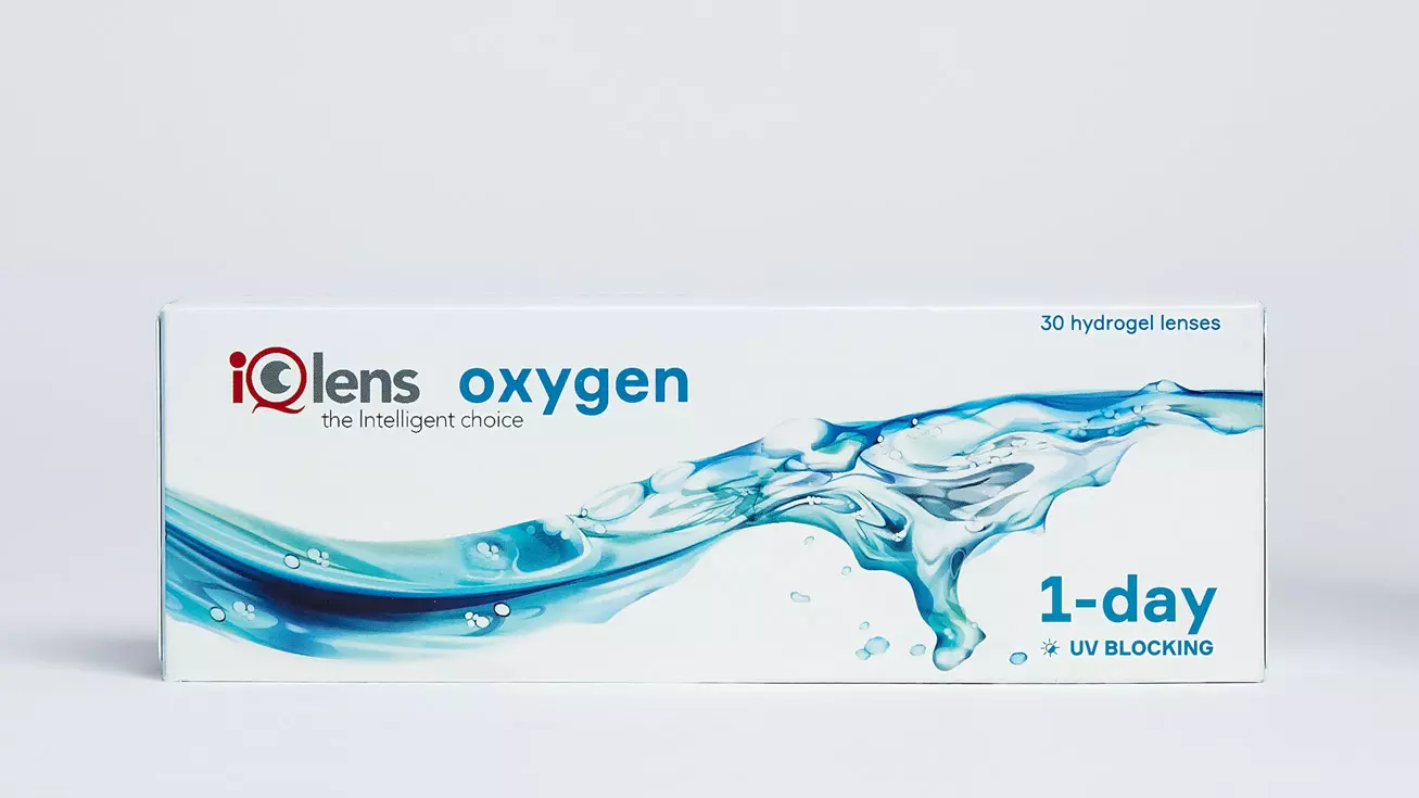 Контактные линзы IQLens Oxygen 1 day (30 линз)