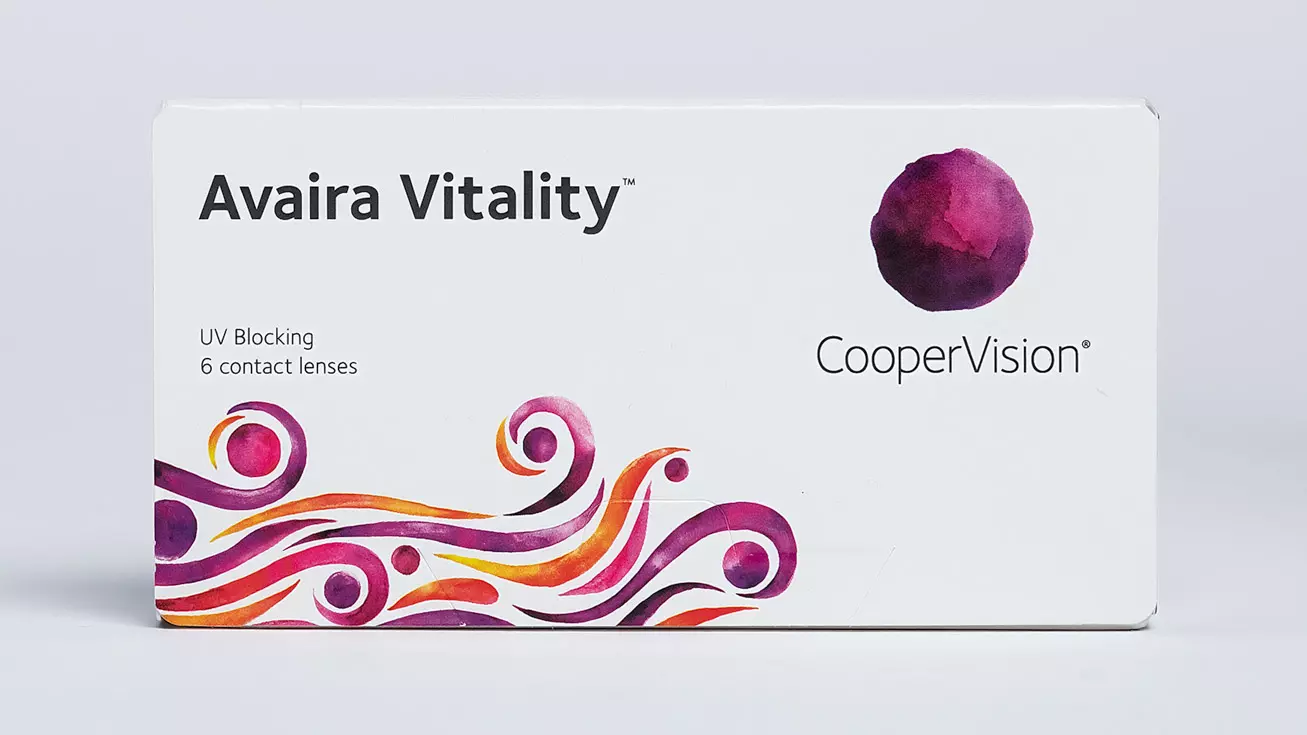 Контактные линзы Avaira Vitality (6 линз) контактные линзы optosoft 55 uv 6 линз