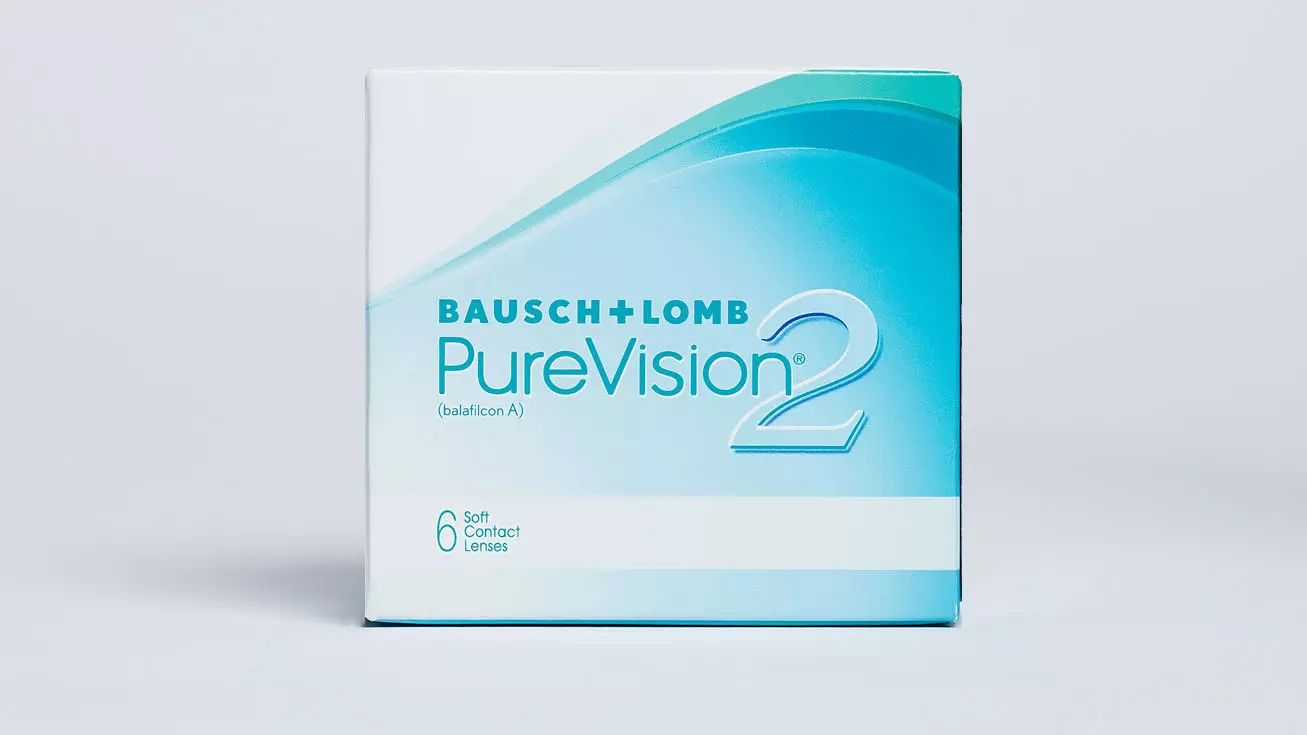 Контактные линзы Pure Vision 2 (6 линз) контактные линзы ultra 6 линз