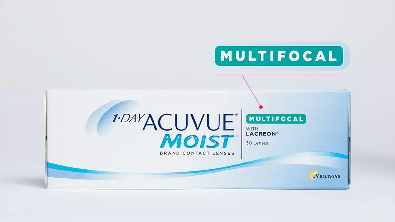 Контактные линзы 1 DAY ACUVUE MOIST MULTIFOCAL (30 линз) контактные линзы acuvue one day moist 8 5 1 25 30 шт