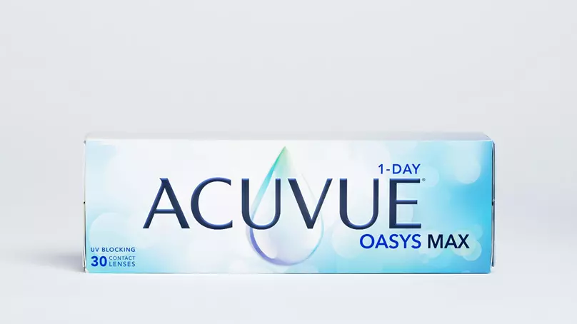 acuvue оазис контактные линзы 8 4 3 75 12 шт Контактные линзы ACUVUE OASYS MAX 1-Day (30 линз)