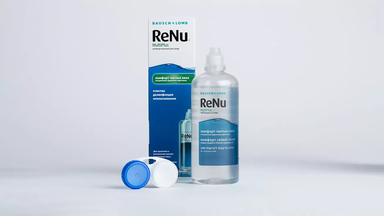 Раствор ReNu MultiPlus (240 ml + контейнер)