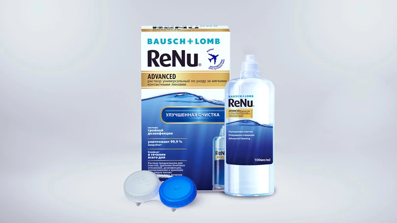 Раствор ReNu Advanced (100 ml + контейнер)