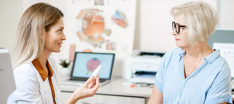 Кератит: симптомы и лечение