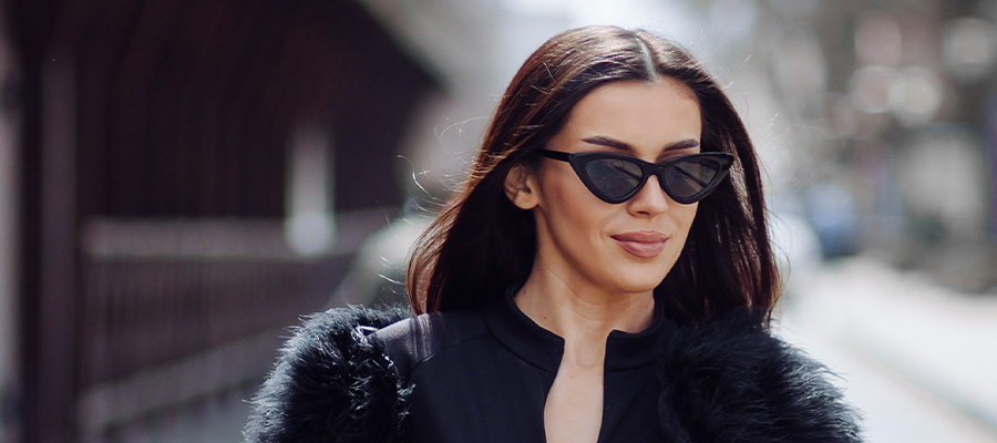 Солнцезащитные очки зимой: как носить «Ленноны» и «Авиаторы»