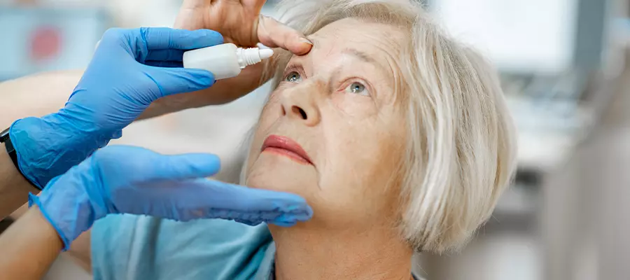 мушки, звездочки и пятна в глазах