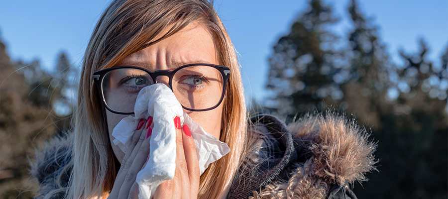 Ношение линз при обострении сезонной аллергии