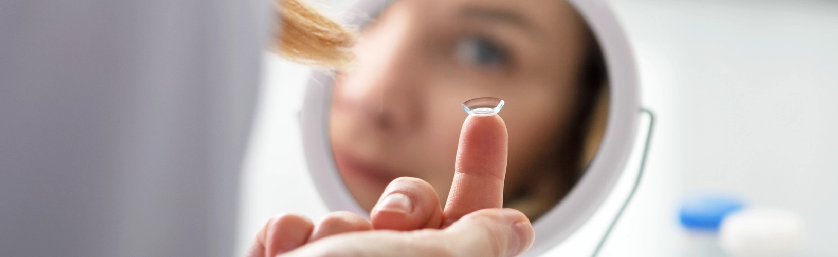 дискомфорт при ношении линз