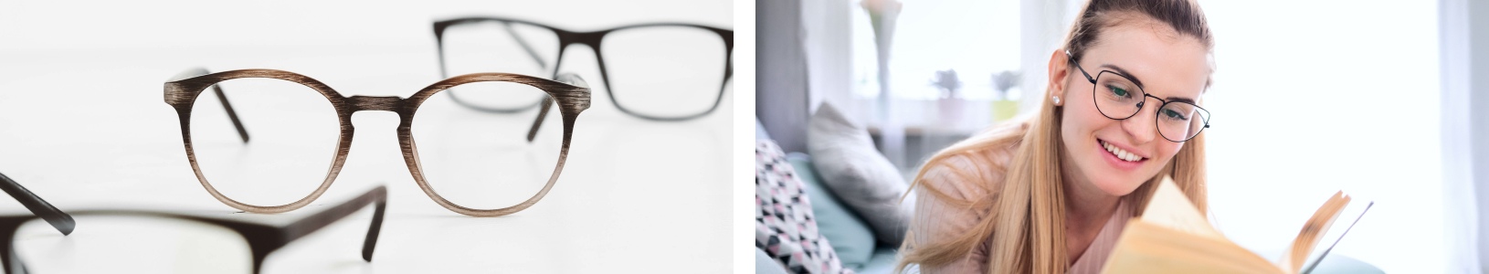 Виды корригирующих очков