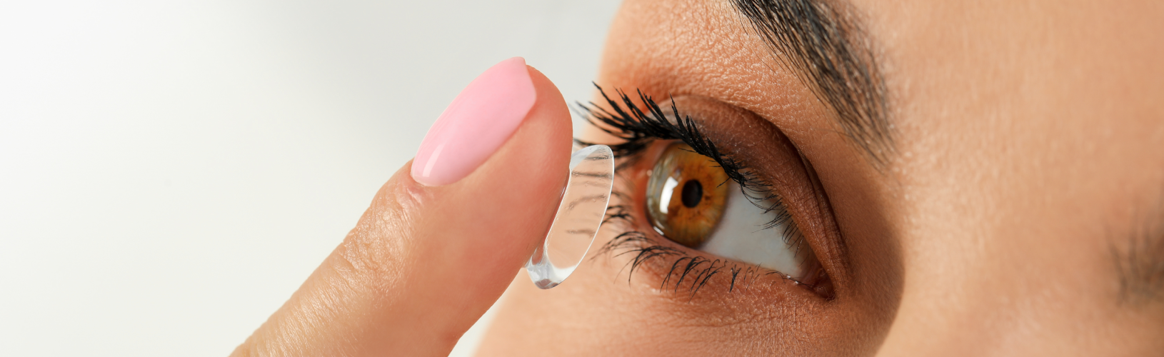 как одевать линзы