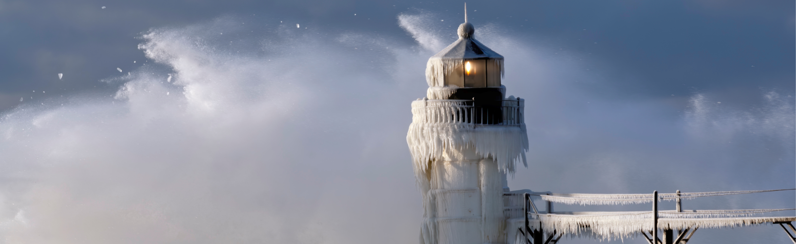 Маяк Святого Иосифа на озере Мичиган