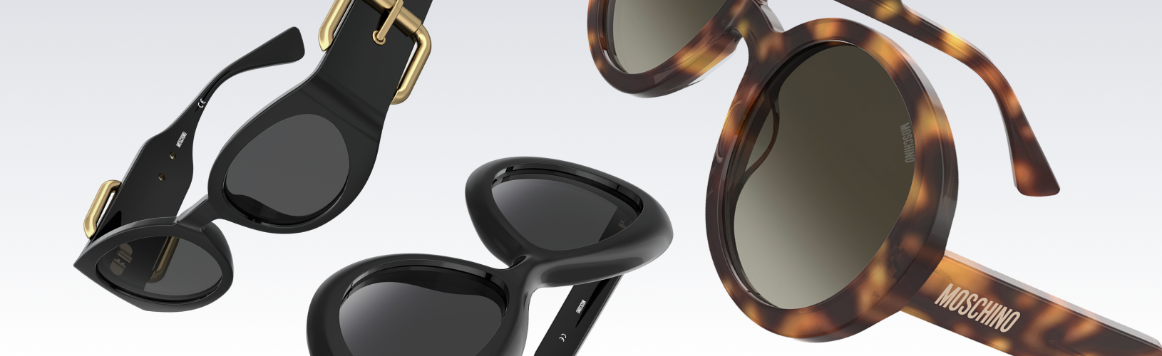 Бренды в салоне «Очкарик» - солнезащитные очки от Moschino