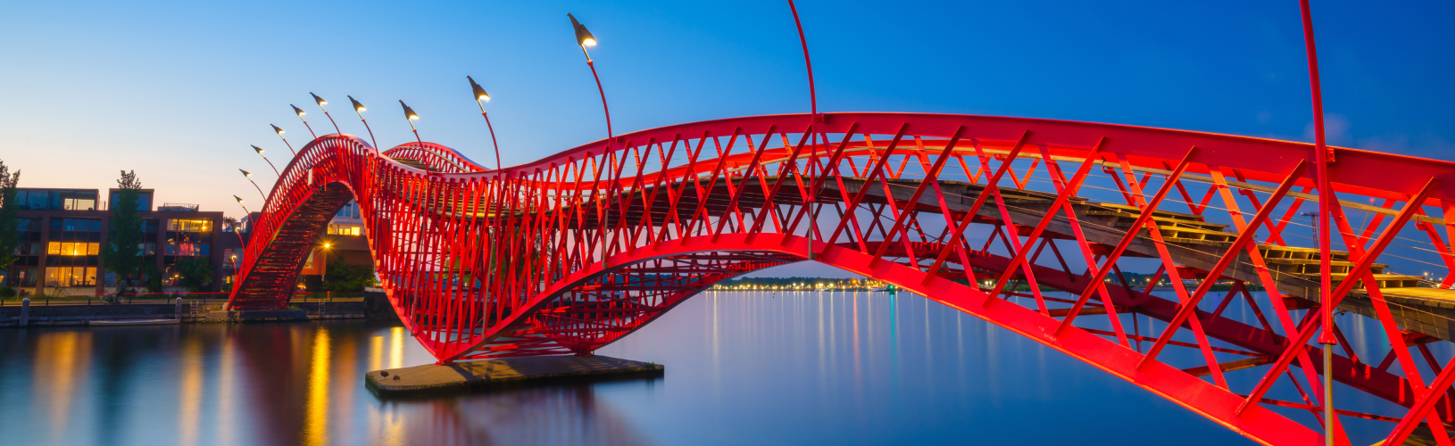 Амстердамский мост-питон