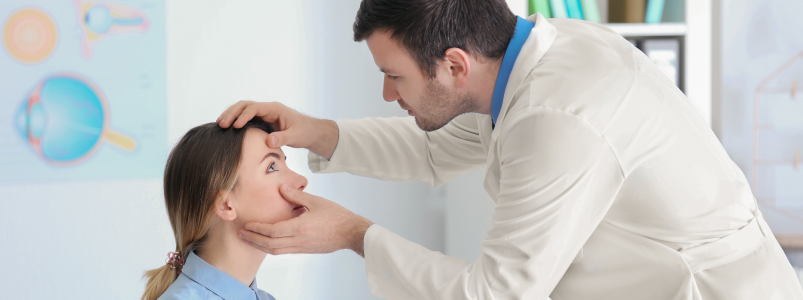 Ощущение инородного тела в глазу: причины, симптомы и лечение