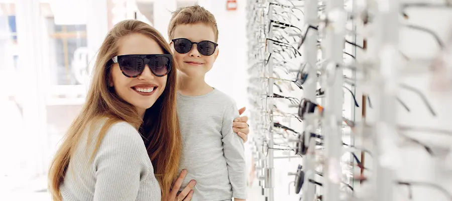 Выбираем солнцезащитные очки для ребенка