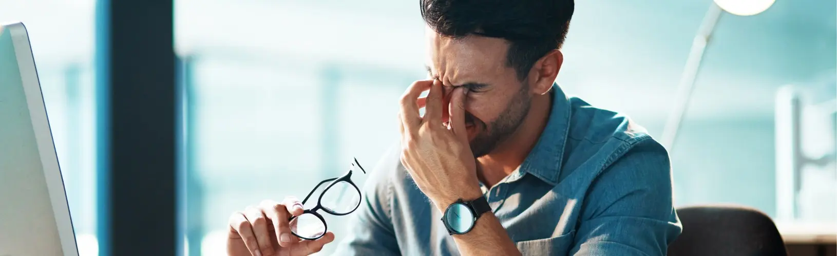 Боль в уголках глаз