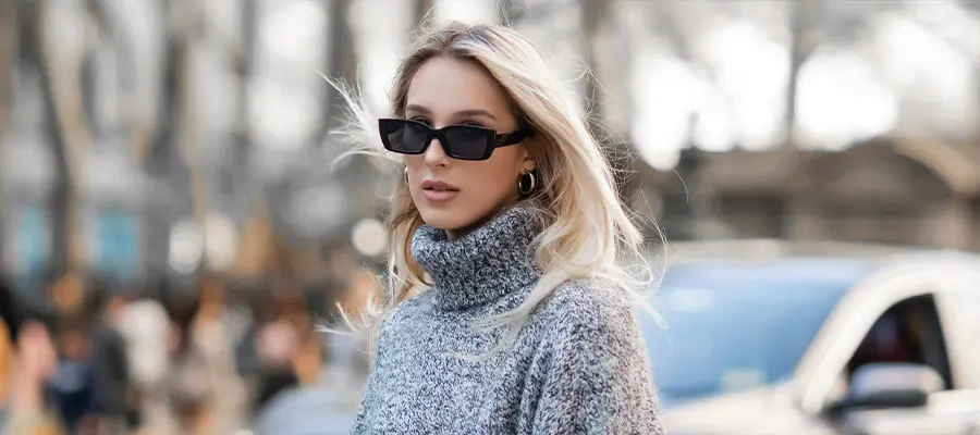 Солнцезащитные очки зимой: как носить «Ленноны» и «Авиаторы»