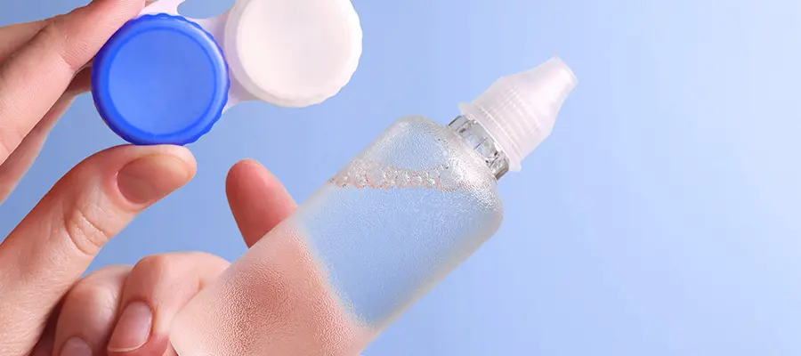 Как выбрать раствор для линз