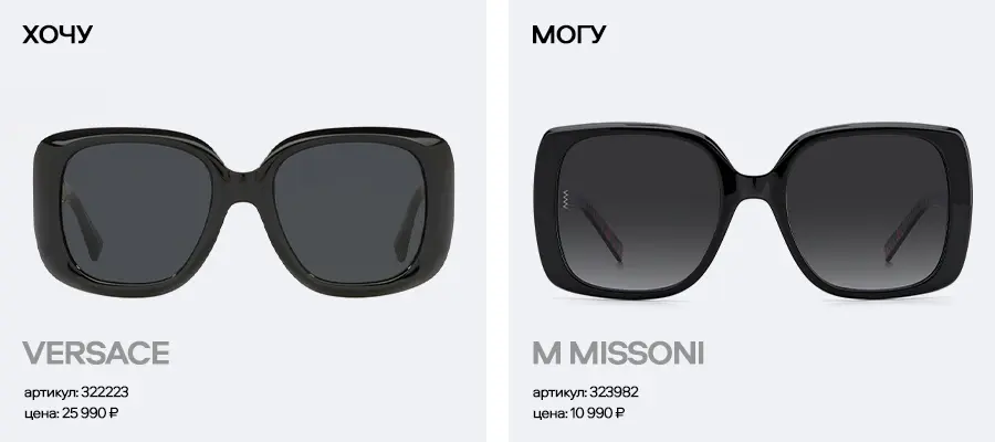 Хочу/могу: 7 дорогих солнцезащитных очков и их бюджетные аналоги