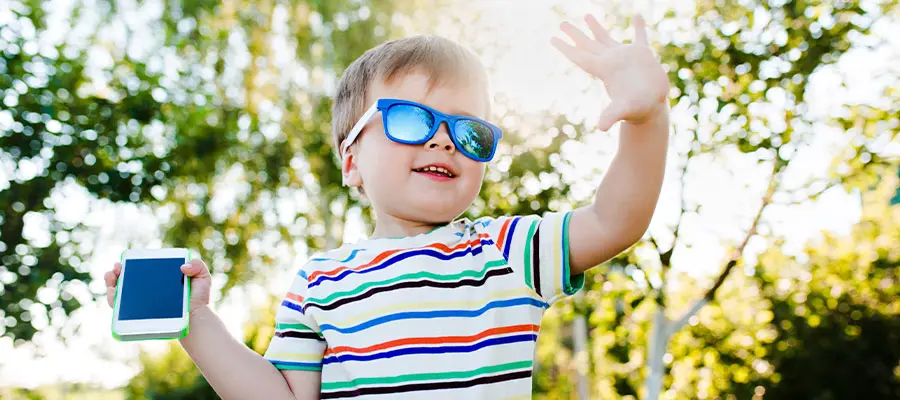 Выбираем солнцезащитные очки для ребенка