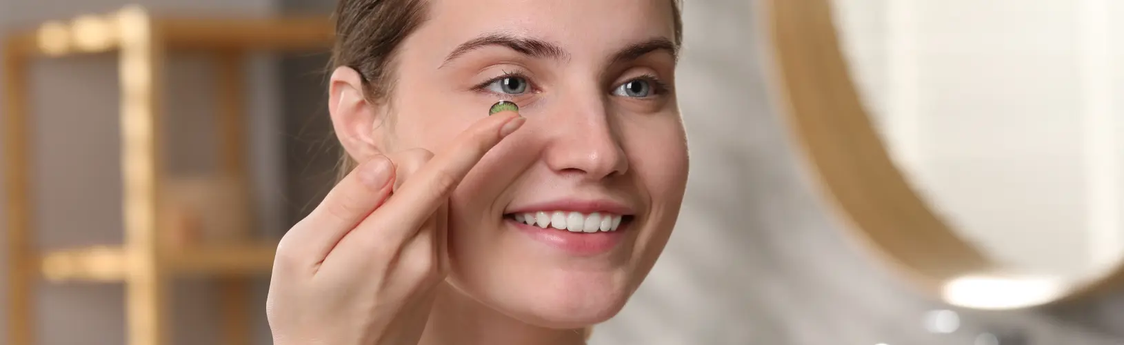 Цветные линзы с диоптриями: как выбрать, особенности и правила ношения