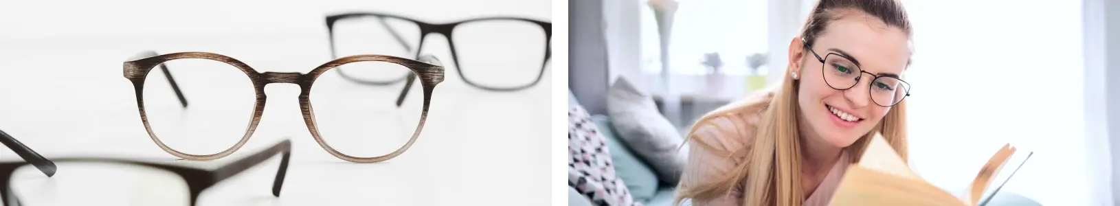 Виды корригирующих очков