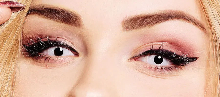 Цветные контактные линзы: яркие варианты для вечеринки или на каждый день