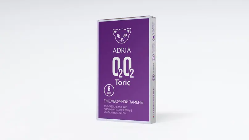 Adria O2O2 Toric (6 линз)