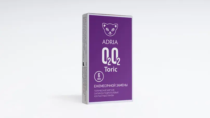 Adria O2O2 Toric (6 линз)