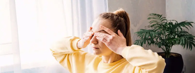 Как снять усталость с глаз и снизить нагрузку на зрение