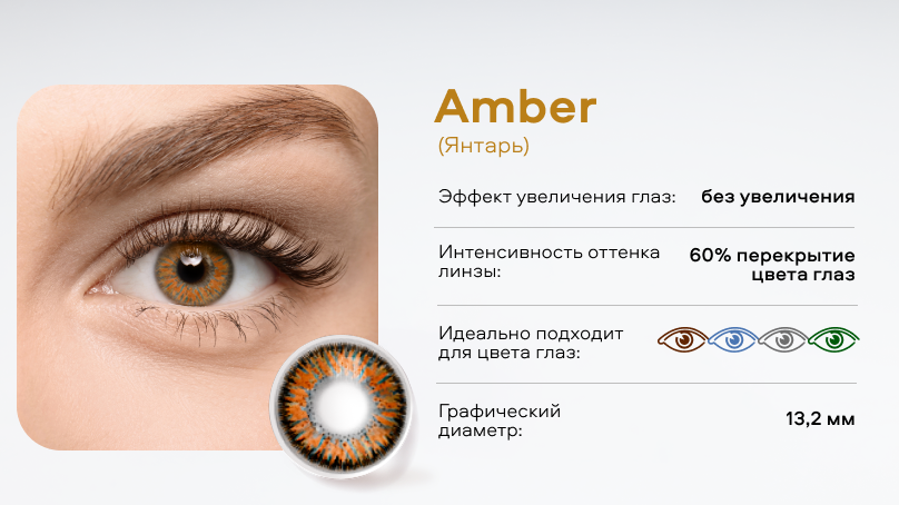 Цветные линзы OKVision FUSION Color (2 шт.)