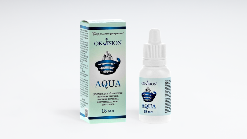 Капли OKVision AQUA (18 мл) с таурином