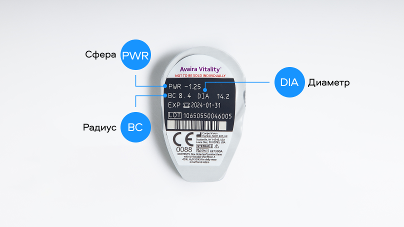 Avaira Vitality (6 линз)