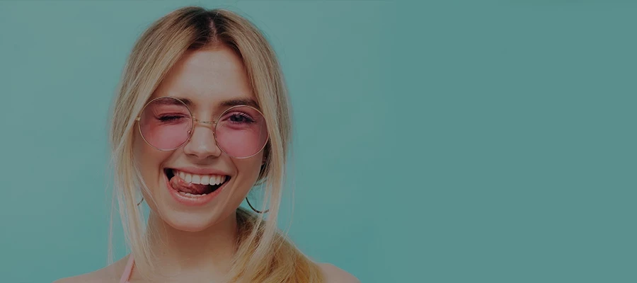 Цветные очковые линзы