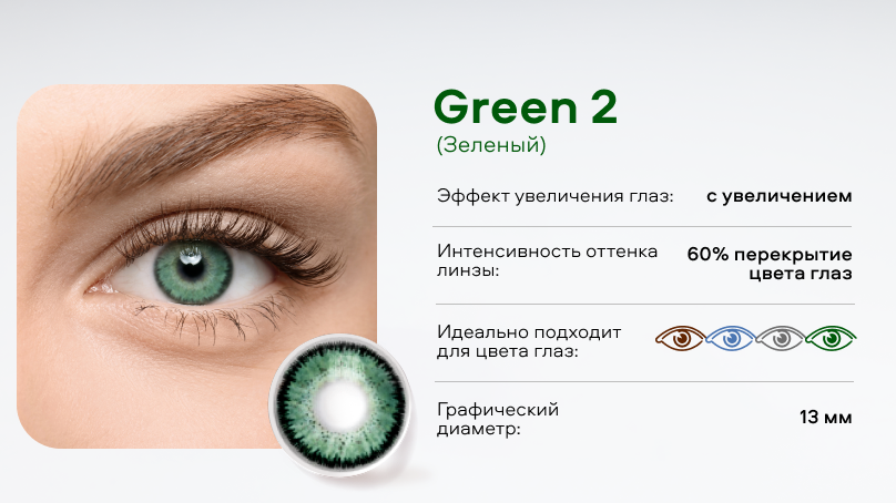Цветные линзы OKVision FUSION Color (2 шт.)