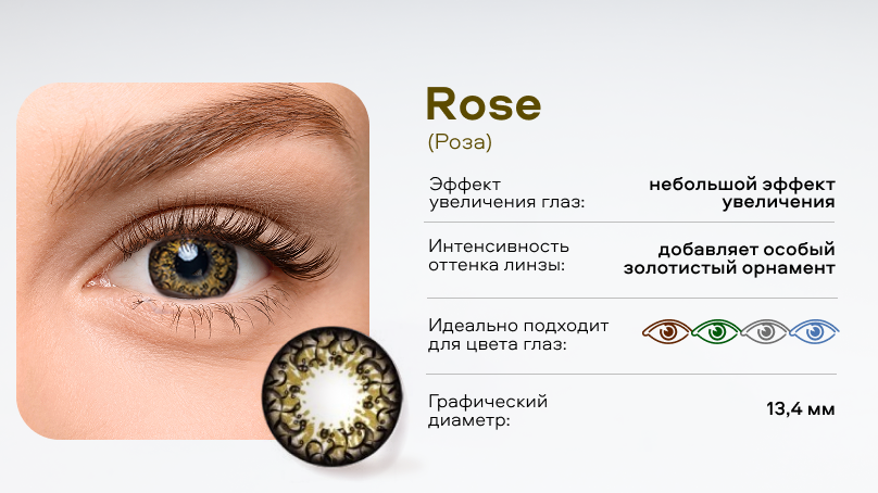 Цветные линзы Офтальмикс Баттерфляй GOLD (2 шт.)