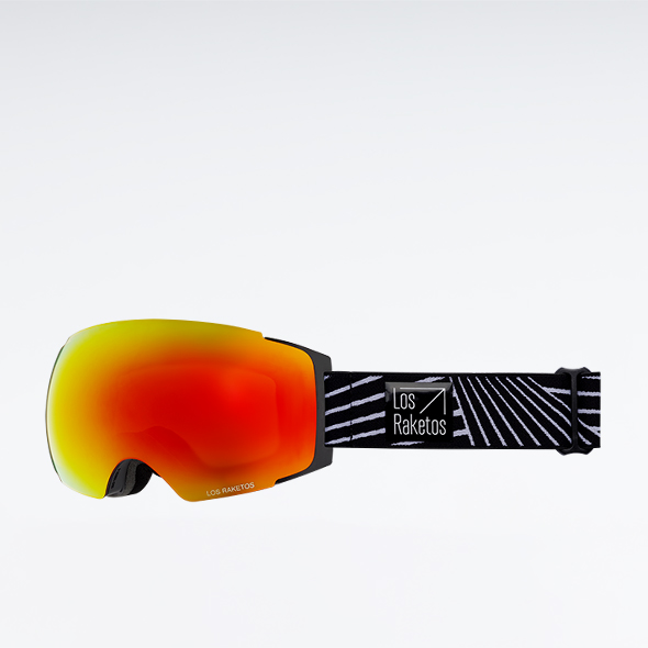 Солнцезащитные очки (горнолыжная маска) Los Raketos NIKRON RED 21123