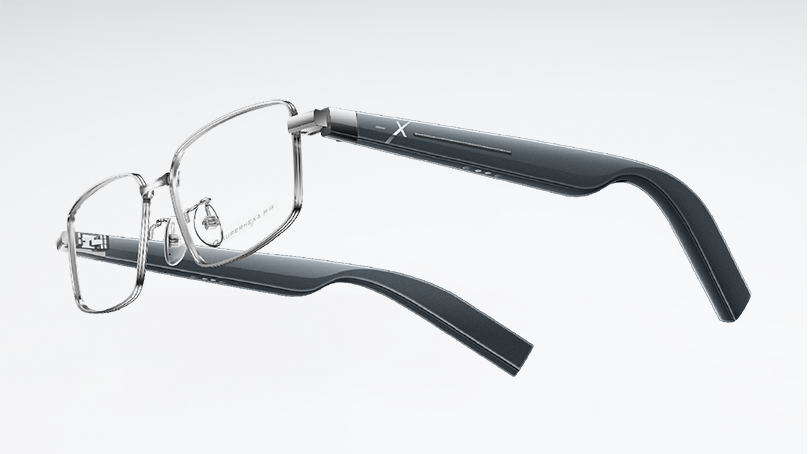 Смарт-очки Superhexa AI Audio Eyewear SS-0201GL SS0204CN SILVER