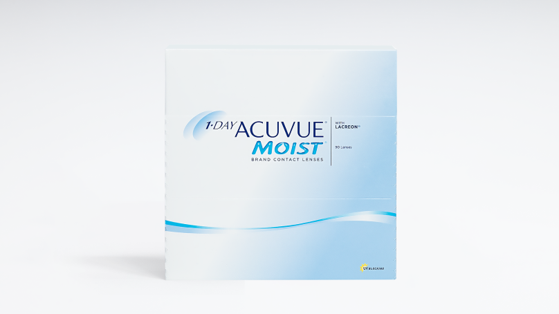 1 DAY ACUVUE MOIST (90 линз)