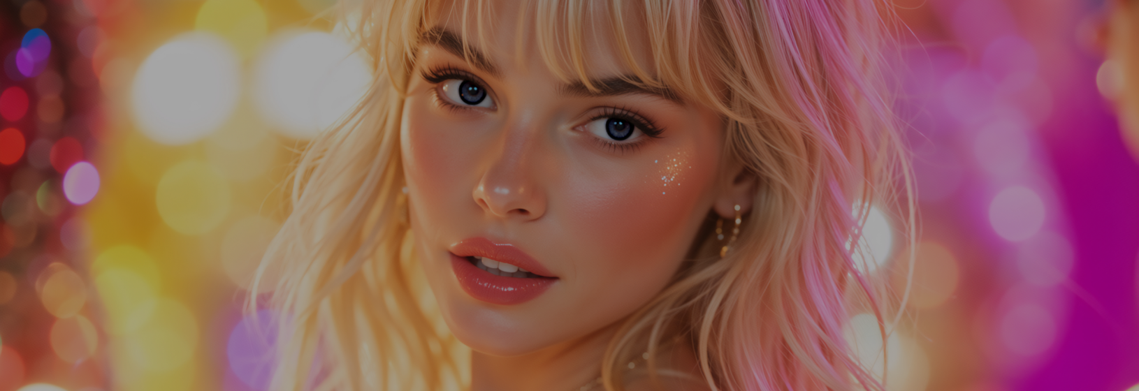 Цветные линзы для образов на новогодний корпоратив