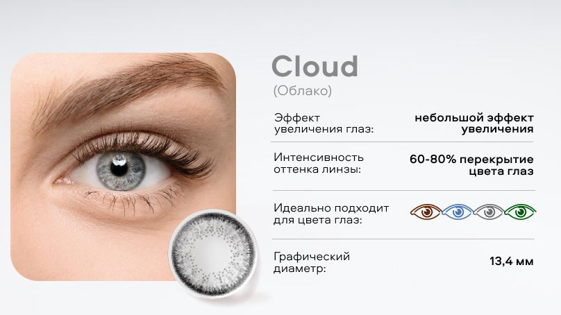 Цветные линзы Офтальмикс Colors (2 шт.)