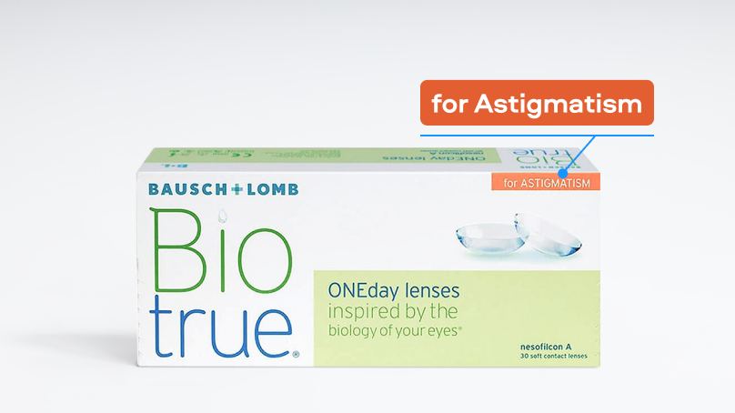 Biotrue ONEday for Аstigmatism (30 линз)