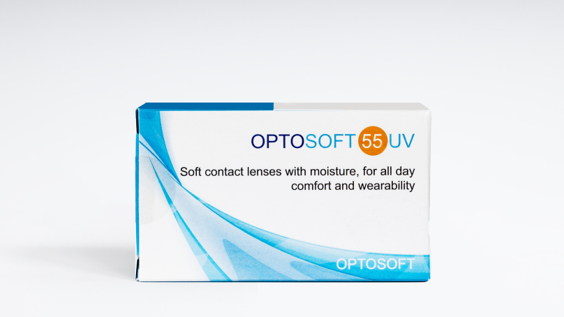 Optosoft 55 UV (6 линз)