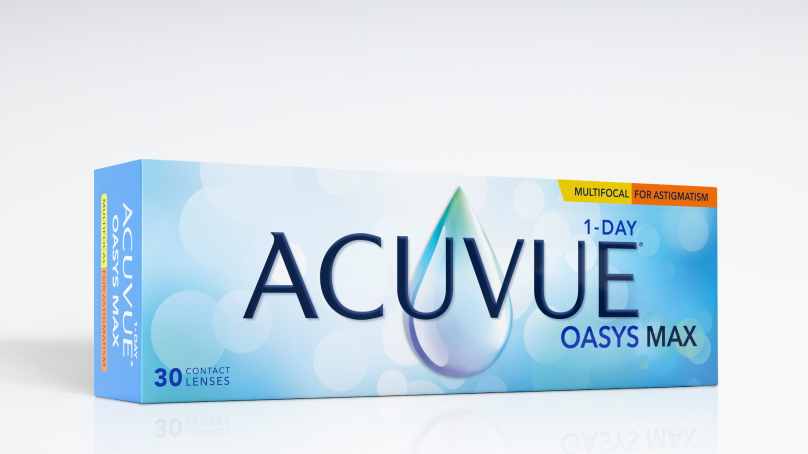 ACUVUE OASYS MAX 1-Day MULTIFOCAL for ASTIGMATISM мультифокальные линзы при астигматизме (30 линз)