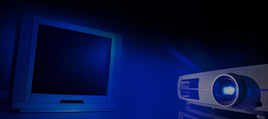 Диапроектор или телевизор: что менее опасно для глаз