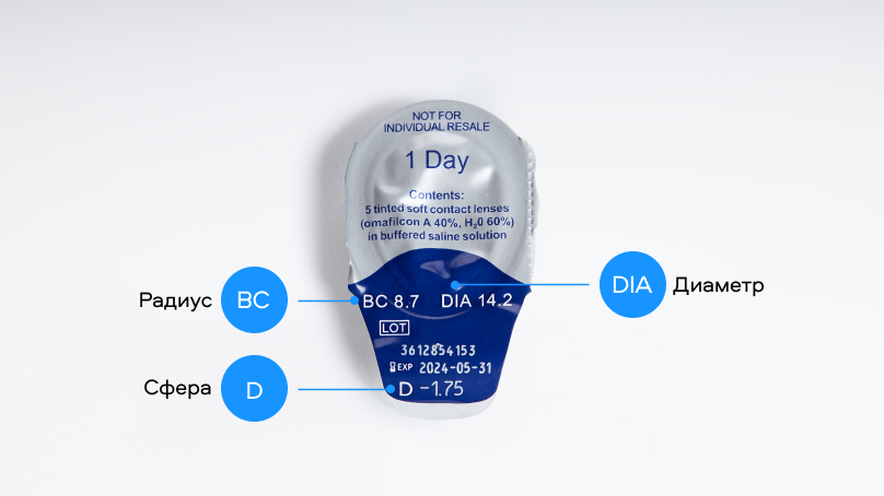 Proclear 1 day (30 линз)